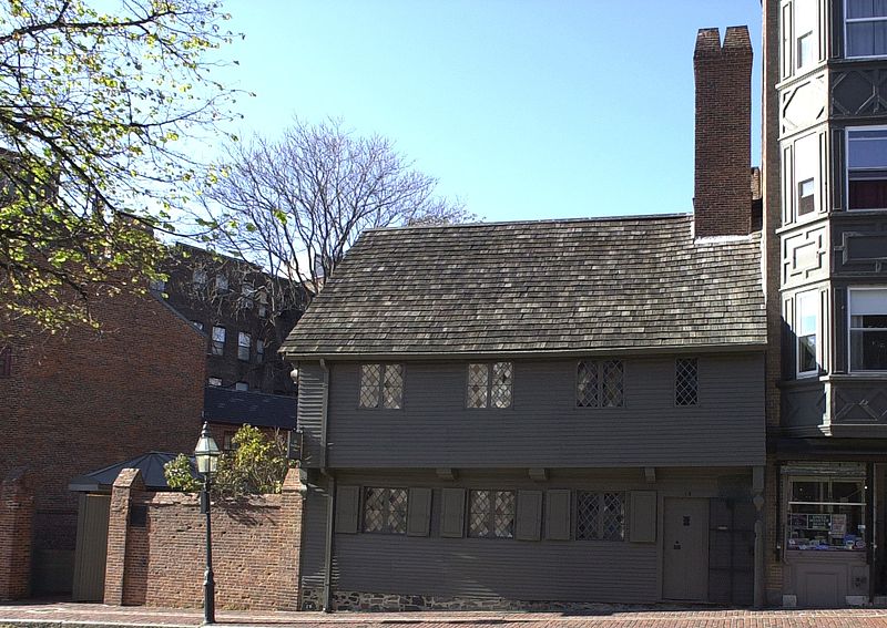 Paul Revere House Boston MA